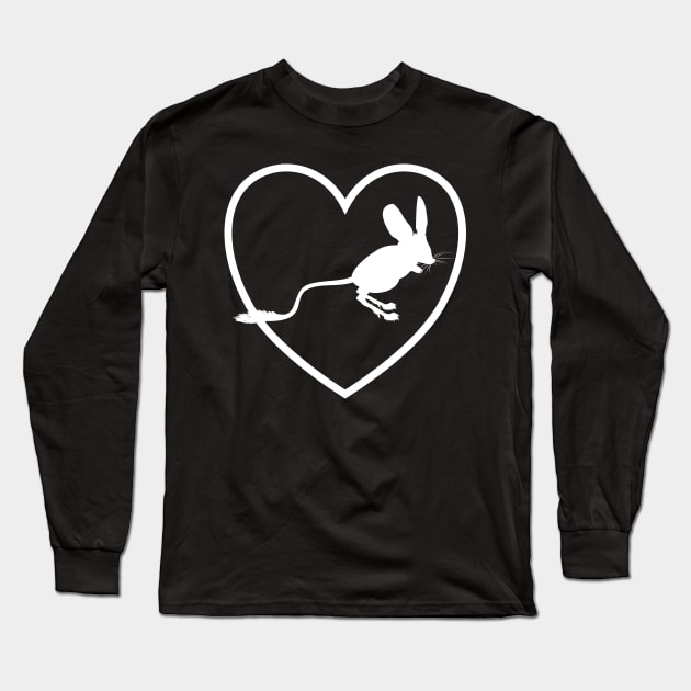 Long-Eared Jerboa Long Sleeve T-Shirt by Popular Objects™